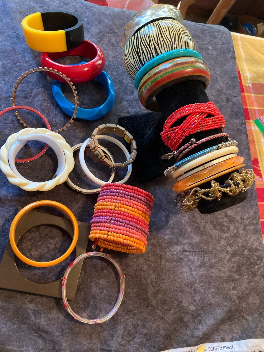 Colorful Mixed Women’s Bangle and Bracelet Bundle 26 pc - Assorted Colors